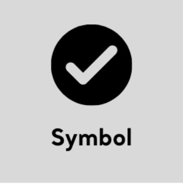 Symbol, repræsentationsform